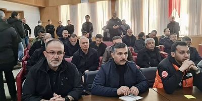 BAŞKAN GÜVEN “AFET VE ACİL DURUM YÖNETİMİ İSTİŞARE VE DEĞERLENDİRME TOPLANTISINA KATILDIK”