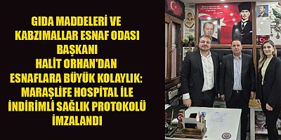 BAŞKAN HALİT ORHAN'DAN ESNAFLARA BÜYÜK DESTEK
