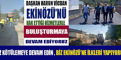 BAŞKAN HARUN VİCDAN: VATANDAŞIMIZA VERDİĞİMİZ SÖZLERİ TEK TEK YERİNE GETİRİYORUZ