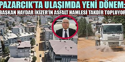 BAŞKAN HAYDAR İKİZER: MODERN VE DAYANIKLI YOLLAR İÇİN ÇALIŞIYORUZ