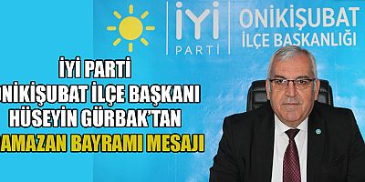 BAŞKAN HÜSEYİN GÜRBAK: “BAYRAMLAR, KARDEŞLİK VE DAYANIŞMANIN SİMGESİDİR”