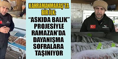 BAŞKAN İBRAHİM SARI’DAN GÖNÜLLERİ ISITAN HAMLE: ASKIDA BALIK UYGULAMASI BAŞLADI