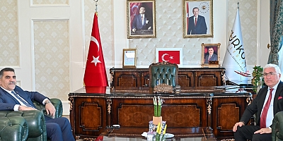 BAŞKAN İKİZER’DEN BAŞKAN KARACA’YA ZİYARET
