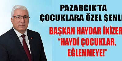 BAŞKAN İKİZER: TÜM ÇOCUKLARIMIZI ATATÜRK PARKI’NA BEKLİYORUZ!
