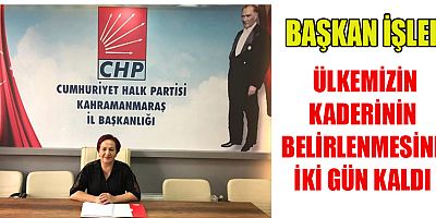 BAŞKAN İŞLEK: “TARİHİ BİR SÜREÇTEN GEÇİYORUZ”