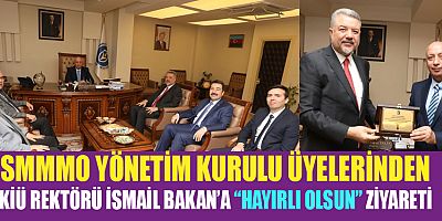 BAŞKAN KALIN’DAN REKTÖR BAKAN’A ZİYARET