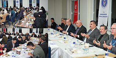 BAŞKAN KARACA, ÖĞRENCİLERLE İFTARDA BİR ARAYA GELDİ