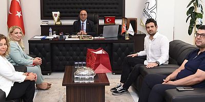 BAŞKAN KAYA’DAN BAŞKAN AKPINAR’A ZİYARET