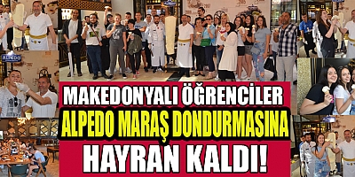 BAŞKAN KERVANCIOĞLU “MAKEDONYALI ÖĞRENCİLERE HEM TANITIM HEM DE ŞOV YAPTIK”
