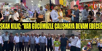 BAŞKAN KILIÇ 3.KEZ ILICADAYIZ...