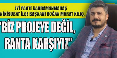 BAŞKAN KILIÇ BİZ ELEŞTİRİ SİYASETİ DEĞİL MEMLEKETE HİZMET SİYASETİ YAPIYORUZ