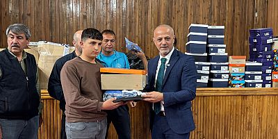 BAŞKAN KORAY KIRAÇ’TAN AFŞİNLİ SPORCULARA MALZEME DESTEĞİ