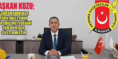 BAŞKAN KUZU’DAN 12 ŞUBAT KURTULUŞ BAYRAMI MESAJI