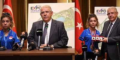 BAŞKAN MAHÇİÇEK BU KEZ İSE BAŞARILARINDAN DOLAYI SEVİLAY’I ÖDÜLLENDİRDİ