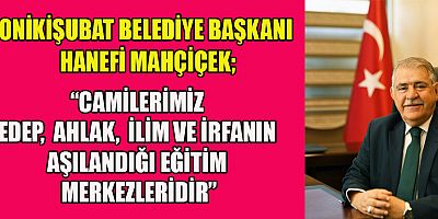 BAŞKAN MAHÇİÇEK, “DİN GÖNÜLLÜLERİMİZİN HAFTASINI TEBRİK EDİYORUM”