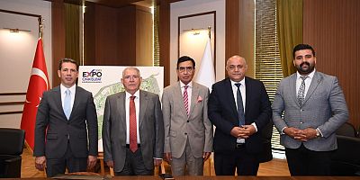 BAŞKAN MAHÇİÇEK’E PAKİSTAN’DAN EXPO 2023 ZİYARET