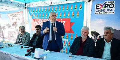 BAŞKAN MAHÇİÇEK, “EXPO BİR YAŞAM ALANI OLACAK”