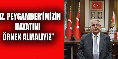 BAŞKAN MAHÇİÇEK’İN MEVLİD KANDİLİ MESAJI