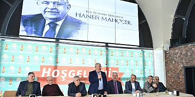 BAŞKAN MAHÇİÇEK  KAFKAS KÜLTÜR  DERNEĞİ ÜYELEERİYLE VEDA KAHVALTISINDA BULUŞTU 