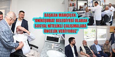 BAŞKAN MAHÇİÇEK’TEN 60 YAŞ ÜSTÜ VATANDAŞLARA ÜCRETSİZ BERBER HİZMETİ