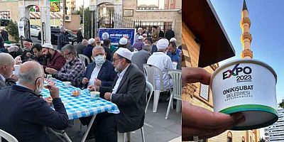BAŞKAN MAHÇİÇEK’TEN ABDÜLHAMİTHAN CAMİİNDE ÇORBA İKRAMI
