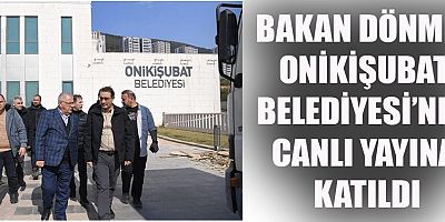 BAŞKAN MAHÇİÇEK’TEN BAKAN DÖNMEZ’E TEŞEKKÜR