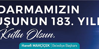 BAŞKAN MAHÇİÇEK’TEN JANDARMA’NIN 183’ÜNCÜ KURULUŞ YIL DÖNÜMÜ MESAJI