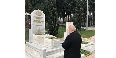 BAŞKAN MAHÇİÇEK VEFATININ YILDÖNÜMÜNDE MEHMET AKİF ERSOY’U ANDI