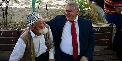 BAŞKAN MAHÇİÇEK YAŞLILARIMIZA SAHİP ÇIKMAK GELECEĞİMİZE SAHİP ÇIKMAKTIR