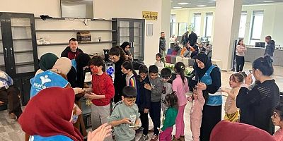 BAŞKAN MAHÇİÇEK “YAVRULARIMIZIN GÜLÜMSEMSEMESİNE VESİLE OLAN MİSAFİRLERİMİZE TEŞEKKÜR EDİYORUM”