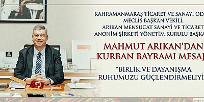 BAŞKAN MAHMUT ARIKAN: BAYRAMLAR KARDEŞLİK VE PAYLAŞMA DUYGUSUNU GÜÇLENDİRİYOR