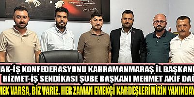 BAŞKAN MEHMET AKİF DAĞ’DAN GÖNEN’E HAYIRLI OLSUN ZİYARETİ