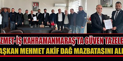 BAŞKAN MEHMET AKİF DAĞ: EMEKÇİNİN HAKKINI SAVUNMAYA DEVAM EDECEĞİZ