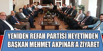 BAŞKAN MEHMET AKPINAR’A KAPSAMLI ZİYARET