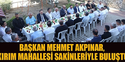 BAŞKAN MEHMET AKPINAR, “BİRLİKTE YÖNETİM, BİRLİKTE KALKINMA”