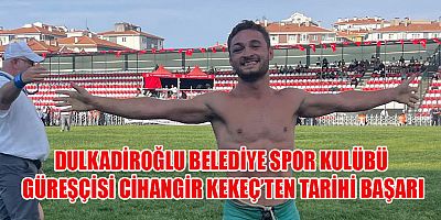 BAŞKAN MEHMET AKPINAR’DAN ŞAMPİYON CİHANGİR KEKEÇ’E TEBRİK
