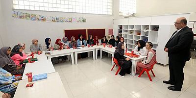 BAŞKAN MEHMET AKPINAR’DAN YAZ KUR’AN KURSU ÖĞRENCİLERİNE ANLAMLI ZİYARET