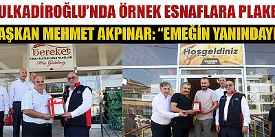 BAŞKAN MEHMET AKPINAR: “EMEĞİN YANINDAYIZ”