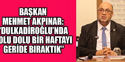 BAŞKAN MEHMET AKPINAR: İNSAN ODAKLI BELEDİYECİLİK ANLAYIŞIMIZ DEVAM EDECEK