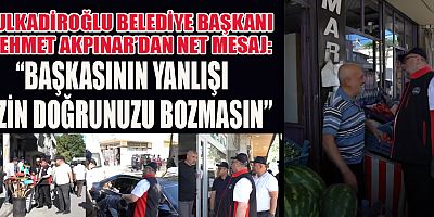 BAŞKAN MEHMET AKPINAR: “KAMU ALANLARINA HEP BİRLİKTE SAHİP ÇIKMALIYIZ”