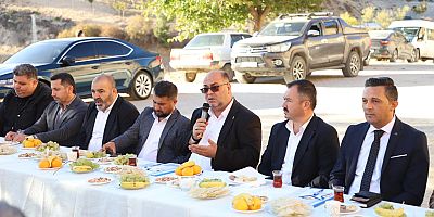 BAŞKAN MEHMET AKPINAR, KAZANLIPINAR MAHALLESİ'NDE VATANDAŞLARLA BULUŞTU