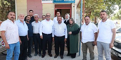 BAŞKAN MEHMET AKPINAR MUHTARLARLA BULUŞTU: ORTAK AKILLA DULKADİROĞLU’NU GELECEĞE TAŞIYORUZ