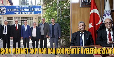 BAŞKAN MEHMET AKPINAR:  “ÜRETENİN YANINDAYIZ, SANAYİMİZLE YÜKSELİYORUZ”