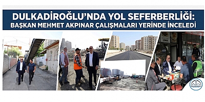 BAŞKAN MEHMET AKPINAR “VATANDAŞLARIMIZ DAHA GÜVENLİ VE KONFORLU YOLLARA KAVUŞACAK”
