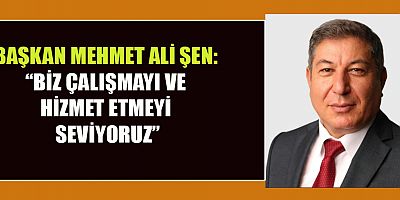 AK Parti Türkoğlu İlçe Başkanı Mehmet Ali Şen