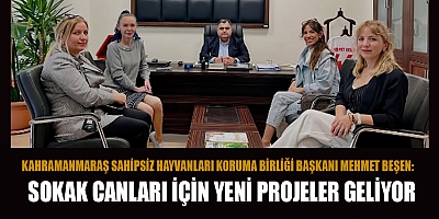 BAŞKAN MEHMET BEŞEN:  SAHİPSİZ HAYVANLAR İÇİN YENİ DÖNEM BAŞLIYOR