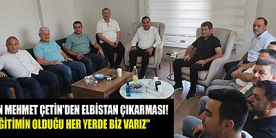 BAŞKAN MEHMET ÇETİN: BİRLİK VE DAYANIŞMAYI BÜYÜTMEYE DEVAM EDECEĞİZ
