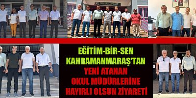 BAŞKAN MEHMET ÇETİN: EĞİTİM YÖNETİCİLERİMİZİN HER ZAMAN YANINDAYIZ