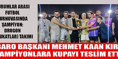 BAŞKAN MEHMET KAAN KIR’DAN ŞAMPİYONLARA ANLAMLI JEST