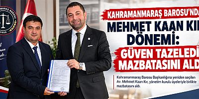 BAŞKAN MEHMET KAAN KIR: GÜVENE LAYIK OLACAĞIZ